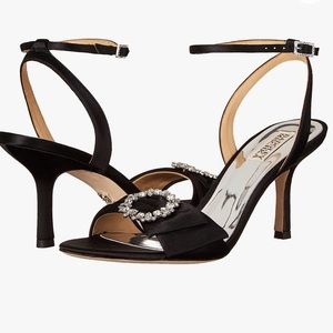 Badgley Mischka Women's Marci Heeled Sandal wedding guest bridesmaid high heels